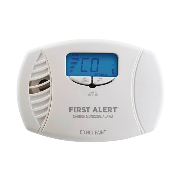 BRK Electronics First Alert CO7P01D Plug-In Carbon Monoxide Alarm with AA Battery Backup and Backlit Digital Display