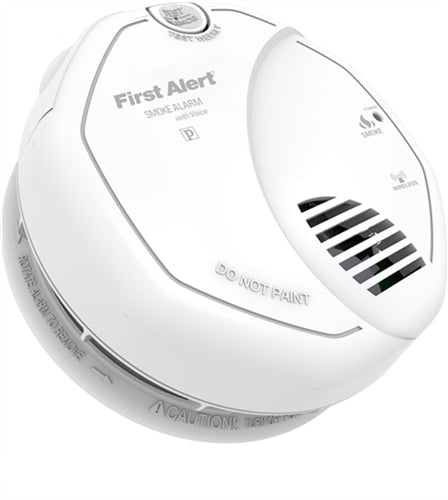 BRK Electronics First Alert SA501 OneLink Wireless Battery Smoke Alarm with Voice (Upgraded to SM500V)
