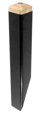Focus Industries FA-26-BRS 120V Angle Cut ABS mounting pedestal, Cast Brass cap, Unfinished Brass