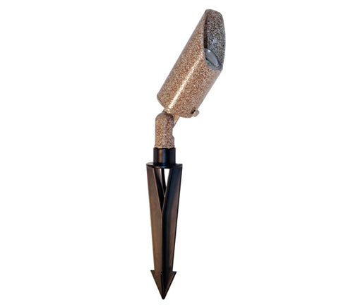 Focus Industries RXD-02-WBR 12V 20W MR16 Halogen Bullet Directional Light, Weathered Brown Finish