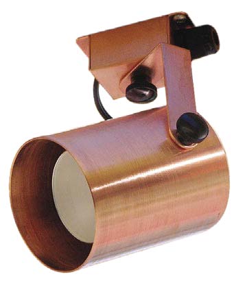 Focus Industries SL-28-COP 12V 50W ALR18 Spun Copper Adjustable Surface Light, Copper Finish