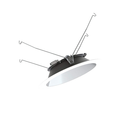 Halo Recessed Commercial 64VW 6" LED Self-Flanged Shallow Reflector,