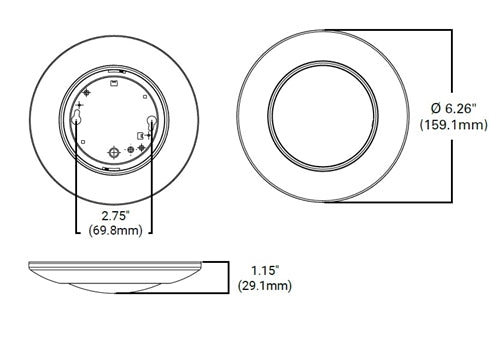 Halo Recessed HLCE4079FS1E-12P 4-inch LED Disk Light, 900 lumens, 90 CRI, 5CCT (2700K, 3000K, 3500K, 4000K, 5000K), Phase Cut Dimming to 10%, Matte White, 12 Pack