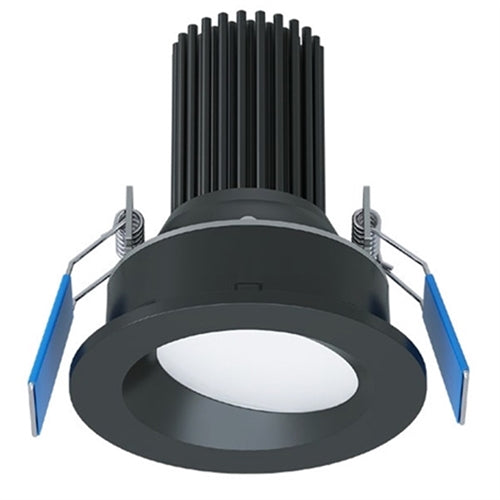 Halo Recessed ML3ALSD2W1ERSL 3" Round Smooth LED Adjustable Downlight, 400 Lumens, 90 CRI, Selectable Dim-to-Warm 3000-to-1800K or 2700-1800K, 5% Phase Cut LE/TE Dimming, 120V 60Hz, Silver