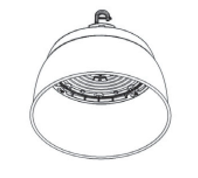 Columbia Lighting IRH-2-AL18 Size 2 Aluminum Reflector
