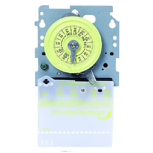 Intermatic T104M 40 Amp 208-277V DPST 24-Hour Mechanical Time Switch - Mechanism Only