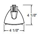 Juno Track Lighting T5T42BL (T5T 4FT BL) T5HO Close-to-Track Mount 2-Lamp Fluorescent Wall Washer 54W, Black Color