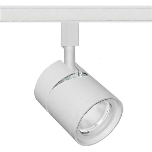 Juno Track Lighting TL381L 30K 80CRI NFL WH 13W 12V LED Cylinder Spotlight, 80 CRI, 3000K, Narrow Flood, White Finish