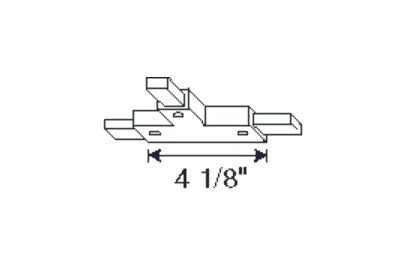 Juno Track Lighting TU25RP-WH (TU25 RP WH) 2-Circuit Trac Master T Connector Reverse Polartiy, White Color