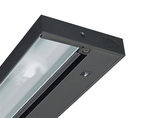 Juno Undercabinet Lighting ULH214-BL (ULH214 BL) 14" 40W 12V Low Voltage 2-Lamps Halogen Bi-Pin Lamp, Pro Halogen Undercabinet Fixture, Black Finish
