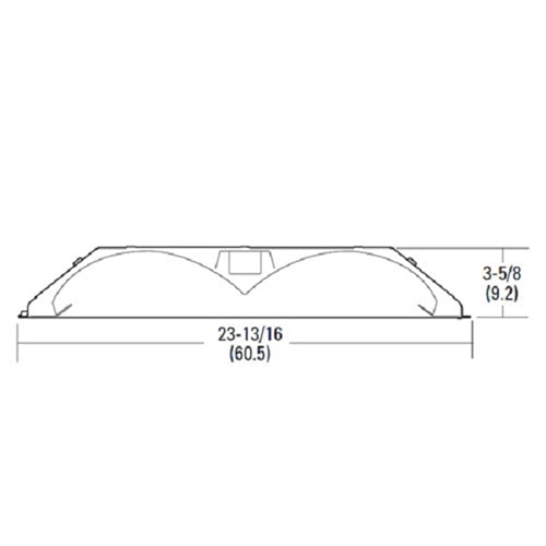 Lithonia 2BZL2 34L EZ1 LP835 EL14L 2x2 LED Recessed Troffer 3400 Lumens with 1400 Lumens Battery Pack