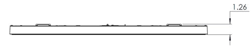 Lithonia CPANL 2X4 40/50/60LM 40K M2 32/42/52W 2'x4' LED Flat Panel 4000/5000/6000 Lumens, 4000K, 120-277V