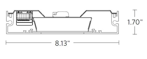 Lithonia EGRM4L LLP 4FT MSL4 90CRI 35K I700LMF 300LMF DARK ZT 120 SCT F2/24A C041 Lightedge Rectangular Indirect/Direct LED, Linear Longest Possible, 4 Feet Run Length, 4' Section, 90 CRI, 3500K, Indirect 700 Lumens, Direct 300 Lumens