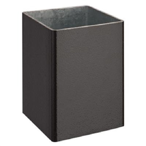 Lithonia SSS 10 5G DM19AS DDBXD 10' Square Straight Steel Pole, 5" 7g (0.179") Shaft Base/ Wall Thickness, 1 at 90 Degrees DSX/RSX/OMERO Drill Mounting, Dark Bronze
