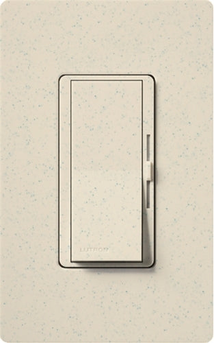 Lutron DVSCCL-253P-LS Diva Satin 600W Incandescent, 250W CFL or LED Single Pole / 3-Way Dimmer in Limestone