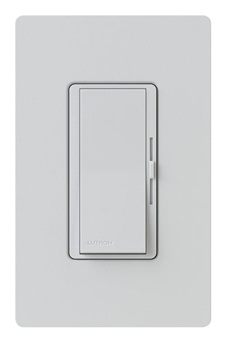 Lutron DVSCRP-253P-PD Diva 250W Dimmable LED or CFL, 500W Incandescent/Halogen, 500W ELVWith Halogen, Single Pole / 3-Way Reverse-Phase Dimmer in Palladium