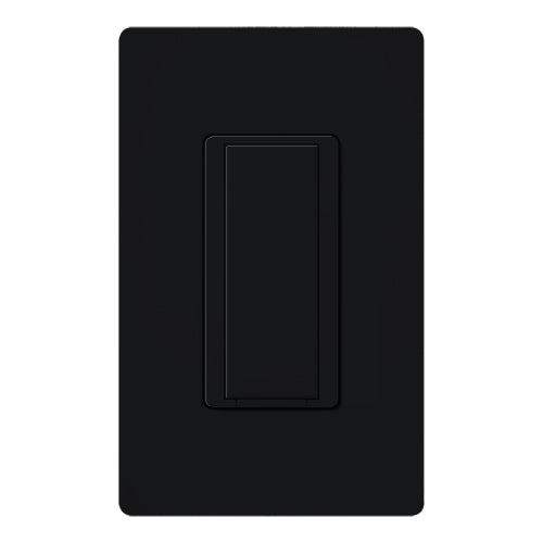 Lutron HQA-RS-277-BL HomeWorks QS RF Maestro 277V Companion Remote Switch for Use With -8S-DV Only, Matte Finish, Black