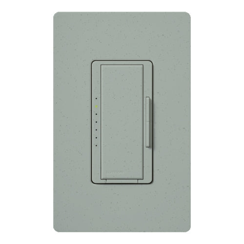 Lutron HWD-10ND-BG HomeWorks QS Wired Maestro 150W LED or 1000W Incandescent or 800W Magnetic Low Voltage Single Pole / Multi Location Dimmer, Neutral Wire Required, in Bluestone