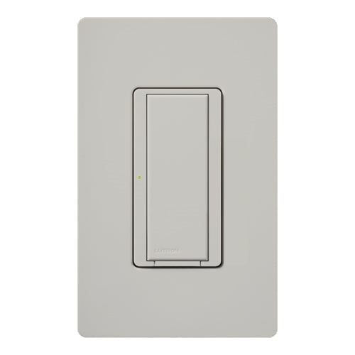 Lutron HWD-8ANS-PD HomeWorks QS Wired Maestro 8A Lighting or 5.8A Motor Single Pole / 3 Way / Multi Location Neutral Electronic Switch, in Palladium