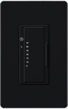 Lutron MA-T51MN-BL Maestro 120V 5A Lighting, 3A Fan Multi Location Timer in Black
