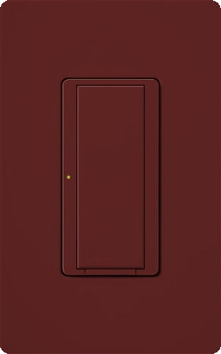 Lutron MRF2-8S-DV-MR Maestro Wireless 120V/277V 8A Digital Multi Location Switch in Merlot