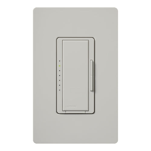 Lutron MRF2-F6AN-DV-PD Maestro Wireless 120V / 277V / 6A Fluorescent 3-Wire with Neutral Wire Multi Location Dimmer in Palladium