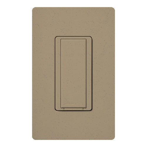 Lutron Vive MRF2S-6ANS-MS Maestro Wireless 120V / 6A Lighting / 3A Fan Electronic Multi Location Switch with Neutral Wire in Mocha Stone