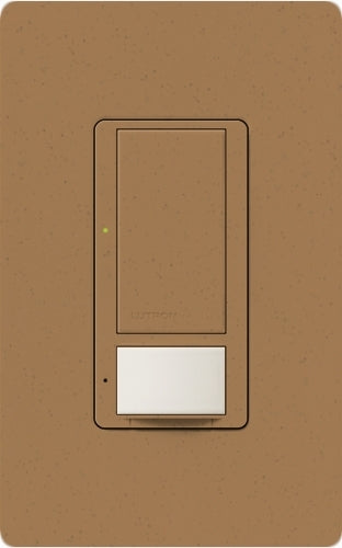 Lutron MS-OPS6M2N-DV-TC Maestro Switch with Occupancy/Vacancy Sensor, Neutral Wire Required, Dual Voltage 120V-277V / 6A Multi Location in Terracotta