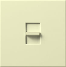 Lutron NF-103P-277-AL Nova 277V / 6A Fluorescent 3-Wire / Hi-Lume LED Single Pole / 3-Way Preset Dimmer in Almond