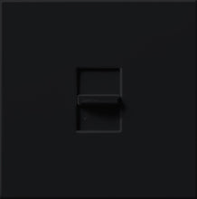 Lutron NF-103P-277-BL Nova 277V / 6A Fluorescent 3-Wire / Hi-Lume LED Single Pole / 3-Way Preset Dimmer in Black