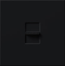 Lutron NTFS-12E-BL Nova T 120V / 12A Single Pole Fully Variable Fan Speed Control in Black, Matte Finish