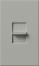 Lutron NTRP-250-GR Nova T 250W Dimmable LED or CFL, 500W Incandescent/Halogen, 500W ELVWith Halogen, Single Pole Reverse-Phase Electronic Low Voltage Dimmer in Gray, Matte Finish