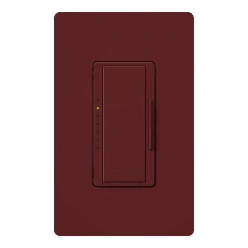 Lutron RRD-6CL-MR RadioRA 2 600W Incandescent, 150W CFL or LED Single Pole / Multi Location Dimmer in Merlot