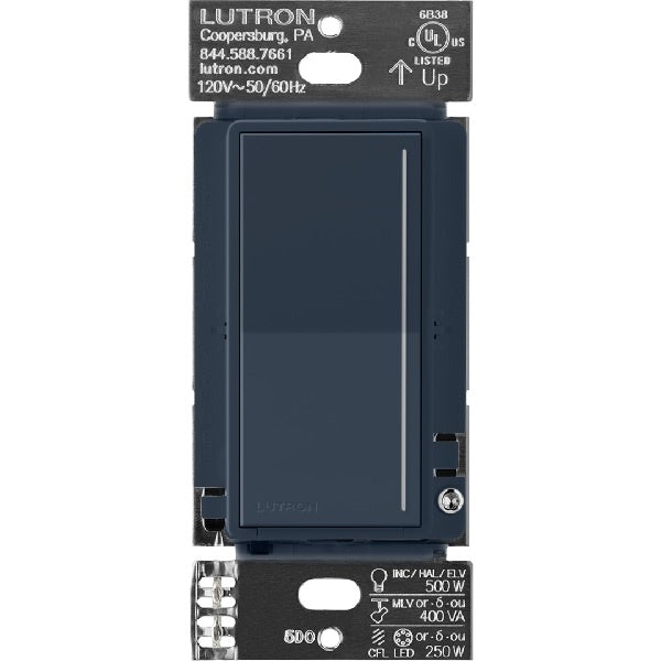 Lutron RRST-RD-DE RadioRA 3 Sunnata PRO LED+ RF Touch Companion Dimmer in Deep Sea