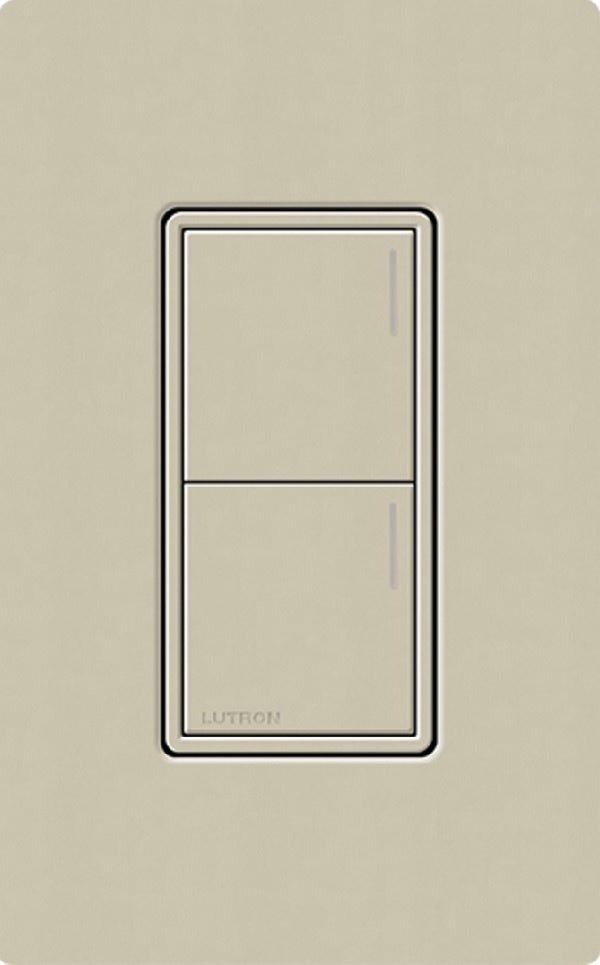 Lutron RRST-W2B-CY RadioRA 3 Sunnata RF Keypad, 2-Button Keypad in Clay