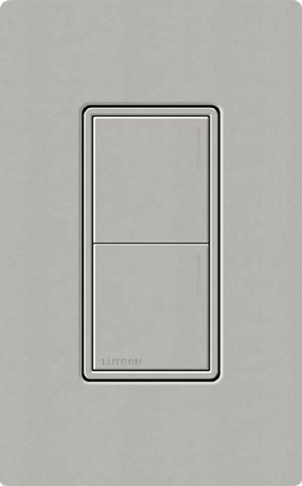 Lutron RRST-W2B-PB RadioRA 3 Sunnata RF Keypad, 2-Button Keypad in Pebble