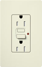Lutron SCR-15-GFTR-BI Claro Satin Tamper Resistant 15A GFCI Receptacle in Biscuit (Replaced by SCR-15-GFST-BI)