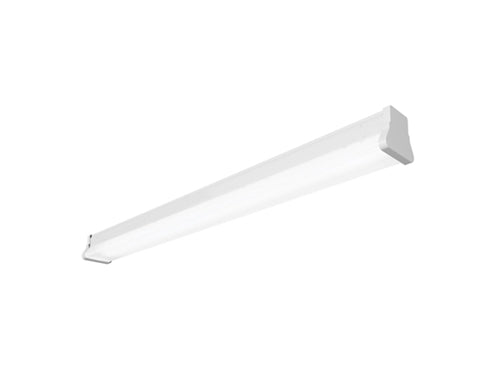 Metalux 8TMB-12SL-RND-UNV-L840-CD2-U 8' MicroBay Linear LED Light, 1200 Lumens, Round Lens, 120-277V, 80 CRI, 4000K, 0-10V Dimming to 10%