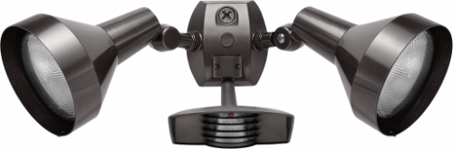 RAB STL110H Stealth Motion Sensor with 110 Degree View and Par-38 Bell Flood Lighting Kit , Bronze