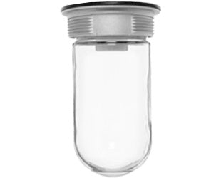 RAB VC100/F13 Vaporproof 13W Compact Fluorescent (CFL) Lamp 120V Natural Color - With Soda Lime Glass, No Guard