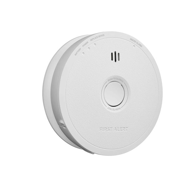 BRK Electronics First Alert CO6W01 AC/DC Hardwired Carbon Monoxide Smoke Alarm with 2 AA Battery Backup