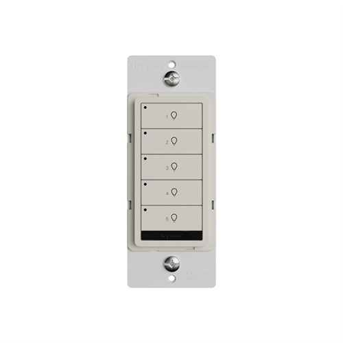 Wattstopper LMSW-250-LA 5-Button Standard Wall Switch, Light Almond