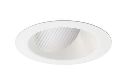 Juno Aculux 3WW W SF Recessed Lighting 3-1/4" Line Voltage, Low Voltage, LED Downlight Lensed Wall Wash, White Cone, Self Flanged Trim