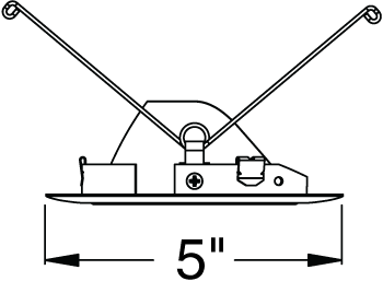Juno Aculux Recessed Lighting 436NWHZ-ABZ 3-1/4" Line Voltage, Low Voltage, LED Slot Angle Cut , Wheat Haze Alzak Reflector, Aged Bronze Trim