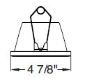 Juno Aculux Recessed Lighting 5007HZ-FM (4DP CD FM) 4 inch LED Parabolic Cone Trim, Flush Mount, Haze Alzak Finish