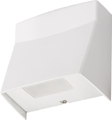 Lithonia LIL LED 40K MVOLT WH 8.4W Compact LED Wall Pack, 4000K Cool White, 120-277V, White Finish