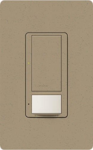Lutron MS-OPS6M2-DV-MS Maestro Switch with Occupancy Sensor Dual Voltage 120V-277V / 6A Multi Location in Mocha Stone