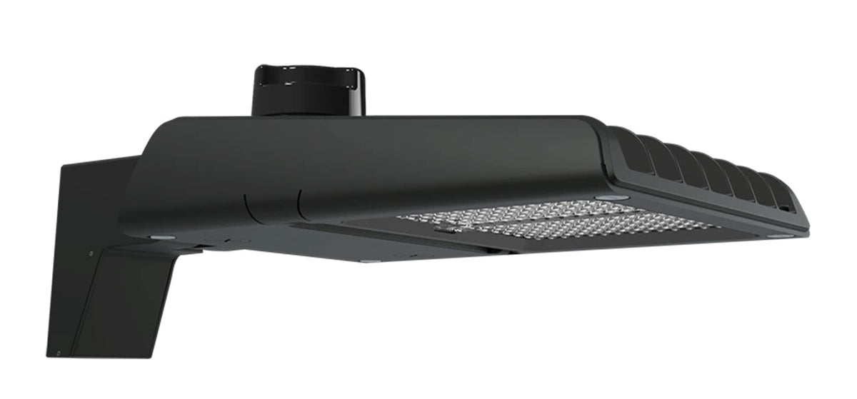 RAB A22-2T70 LED Area Light 70/60/50W, Type II Distribution, Adjustable Mount, 3000K, 4000K and 5000K Color, 120-277V, 0-10V Dimming, Bronze