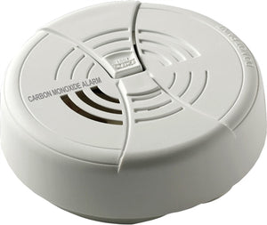 BRK Electronics First Alert CO250B6CP 9V DC Battery Operated Tamper Resistant Electrochemical Carbon Monoxide (CO) Alarm - Contractor 6-Pack