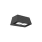 Beacon RWL1-48L-45-4K7-4W-UNV-DBS Ratio Wall 1 LED Wallpack, 5500 Lumens, 4000K, 70 CRI, IES Type IV Distribution, 120-277V, Dark Bronze Gloss Smooth